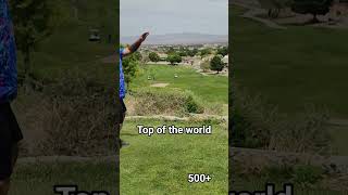 Booom off top of the world shot! #discgolfnation #disclife #discraft #teamhelix #throwhelix