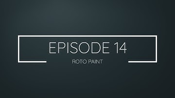 Episode 14 Roto paint