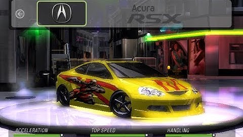 NFS Underground 2 Acura RSX Customization | Gameplay 97