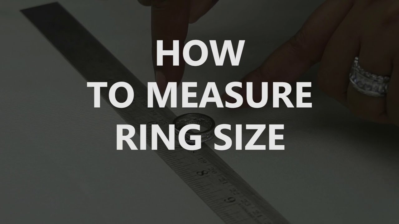 15sec Tutorial] How to Measure Your Ring Size at Home 