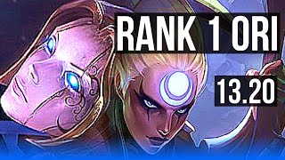 ORIANNA vs DIANA (MID) | Rank 1 Ori, Comeback, Rank 11, 16/6/18, Dominating | JP Challenger | 13.20