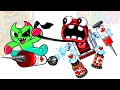 [ANIMATION] Slime Cat Kills Rainbow Friends 2, But Transform &quot;WUBBOX&quot; Characters! COMPILATION