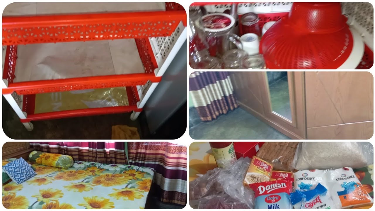 গ্রাম থেকে এসে নিজের গরটা পরিষ্কার আর বাজারের ছোট্ট গল্প। 🌷🌷🌷