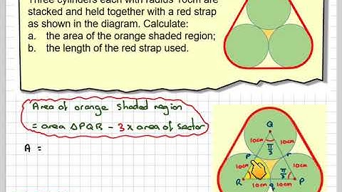 Problem solving using radian measure