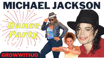 I DID MICHAEL JACKSON DANCE WORKOUT TO BURN FAT @growwithjo .