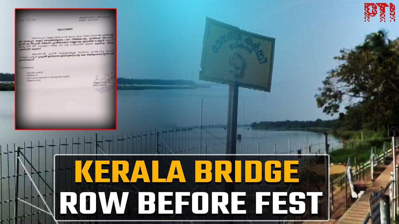 Row erupts in Kerala over stop memo on temporary bridge for Thirunavaya ‘Maha Magha’ festival