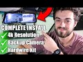 Dash Camera, 4k Mirror and Backup Camera Install | Wolfbox G900