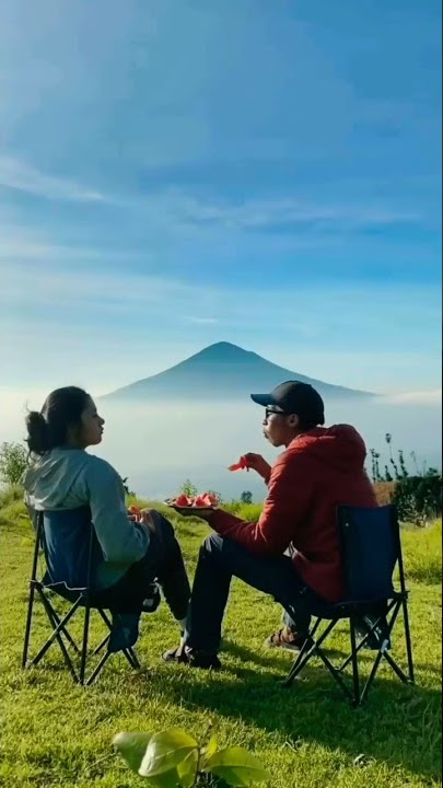 Story pendaki asiknya makan mie di gunung bersama calon Mimi cie cie | iri bilang boz #shorts