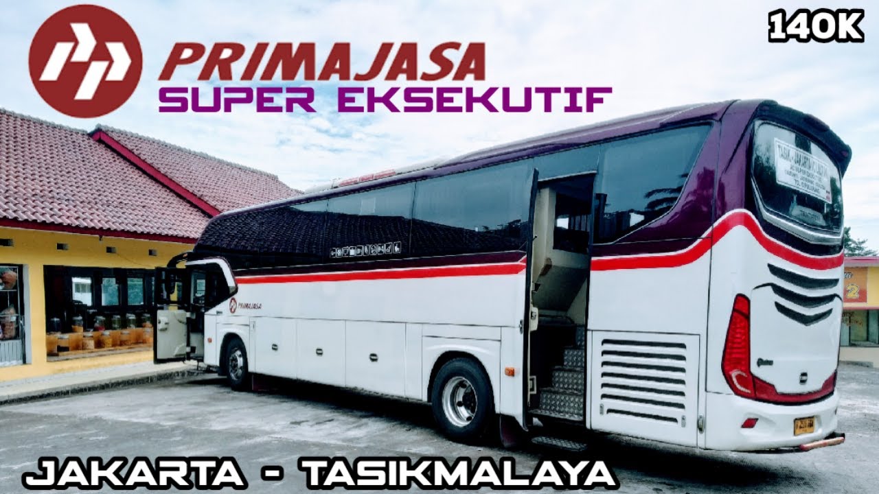 PRIMAJASA Super Eksekutif | Jakarta - Tasik | Nyaman,Tepat waktu,Kru Ramah,Bus nya Mboiss!!