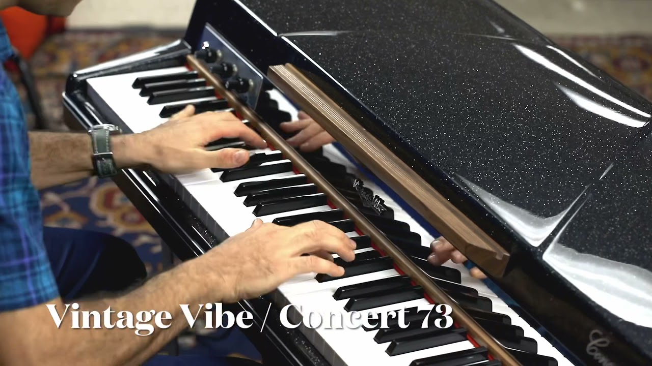 Vintage Vibe Concert 73 piano with Asen Doykin Fender Rhodes - YouTube