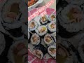 어쩌다 보니 새해 첫 끼니 김밥ㅡ끼니 챙겨 줘야 되는 위치라서~~