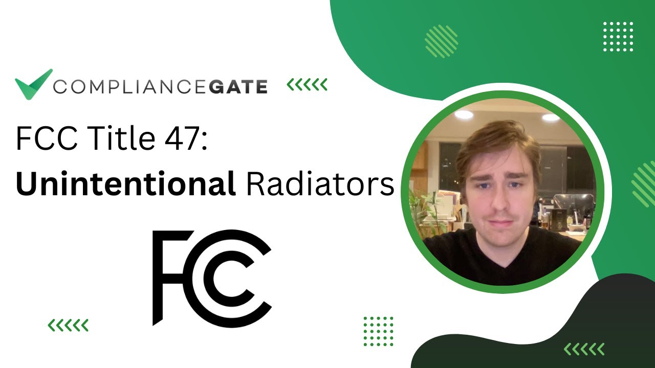FCC Title 47 Unintentional Radiators YouTube