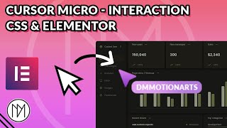 This Simple Cursor Micro Interaction is amazing - CSS & Elementor Tutorial 2024