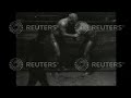 1947 QUIRKY Mud Wrestling In Florida