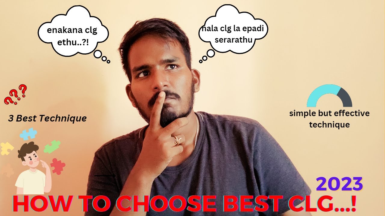 3 Techniques How to choose BEST COLLEGE for You...! after 12th Results ...
