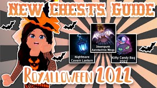 MAZE MAP! ALL CHEST LOCATIONS For NEW ACCESSORIES In The HALLOWEEN EVENT 2022! Royale High Update