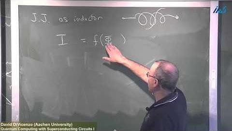 David DiVicenzo (Aachen University) Quantum Computing with Superconducting Circuits I