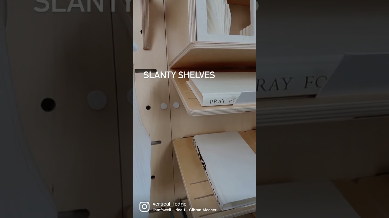 Retail display ideas with Vertical Ledge