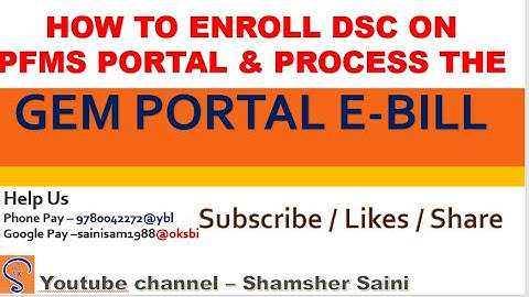 "Master the PFMS Portal: Step-by-Step Guide to DSC Enrollment & E-Bill Processing!"