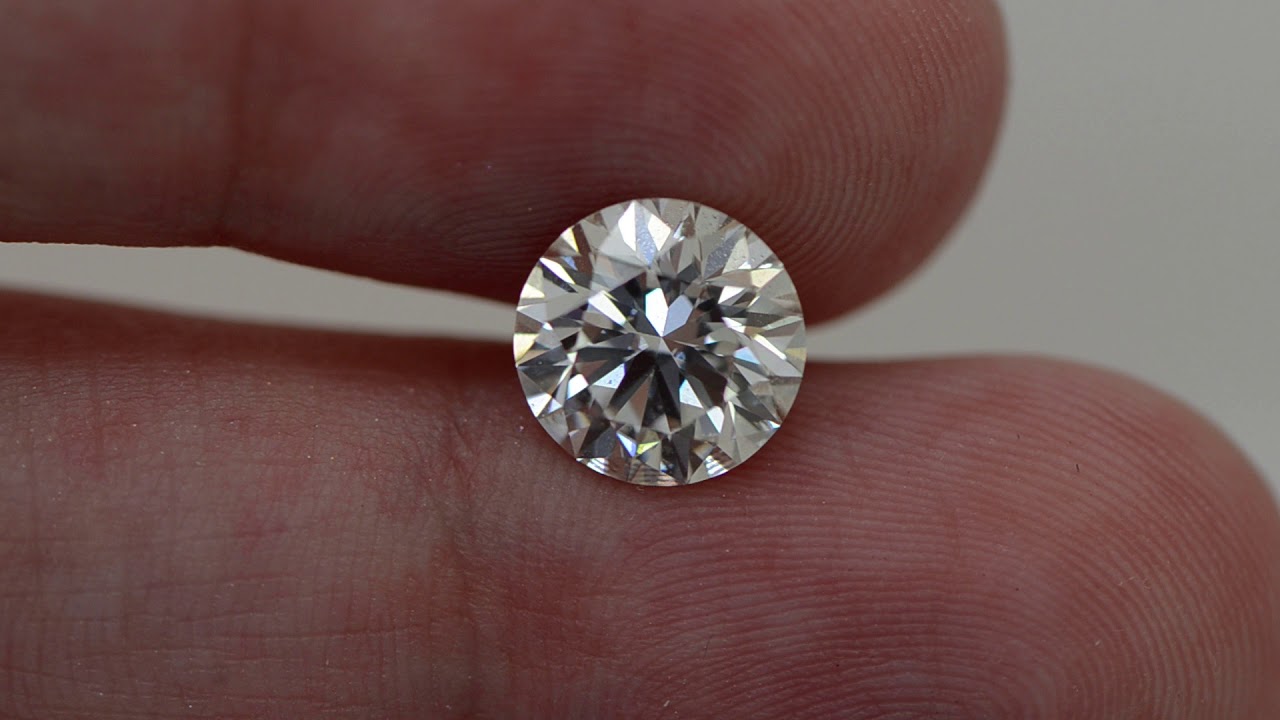 Loose Round Shape Lab Grown Diamond 2.57 Carat H/VS1