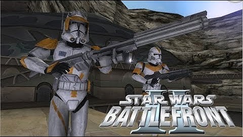 Star Wars Battlefront II Mod - Clone Wars Revised - BETA - Utapau Gameplay