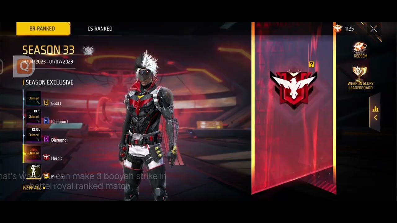 finaly i make 3 booyah strike with my friends in br rank - YouTube
