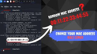 How To Change MAC Address in Kali Linux 2022