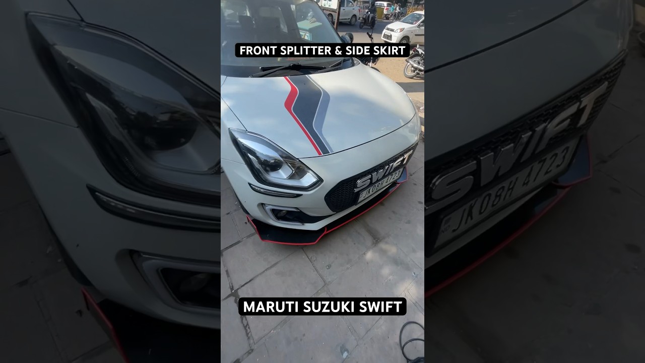 FRONT SPLITTER | SIDE SKIRT | MARUTI SUZUKI SWIFT
