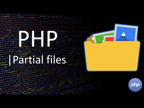 PHP Partial files | Tutorial for Beginners