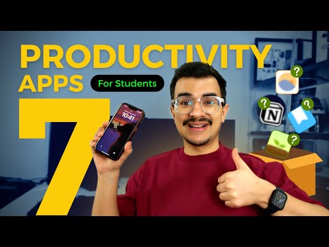 7 MUST-HAVE PRODUCTIVITY APPS FOR STUDENTS THAT I USE !