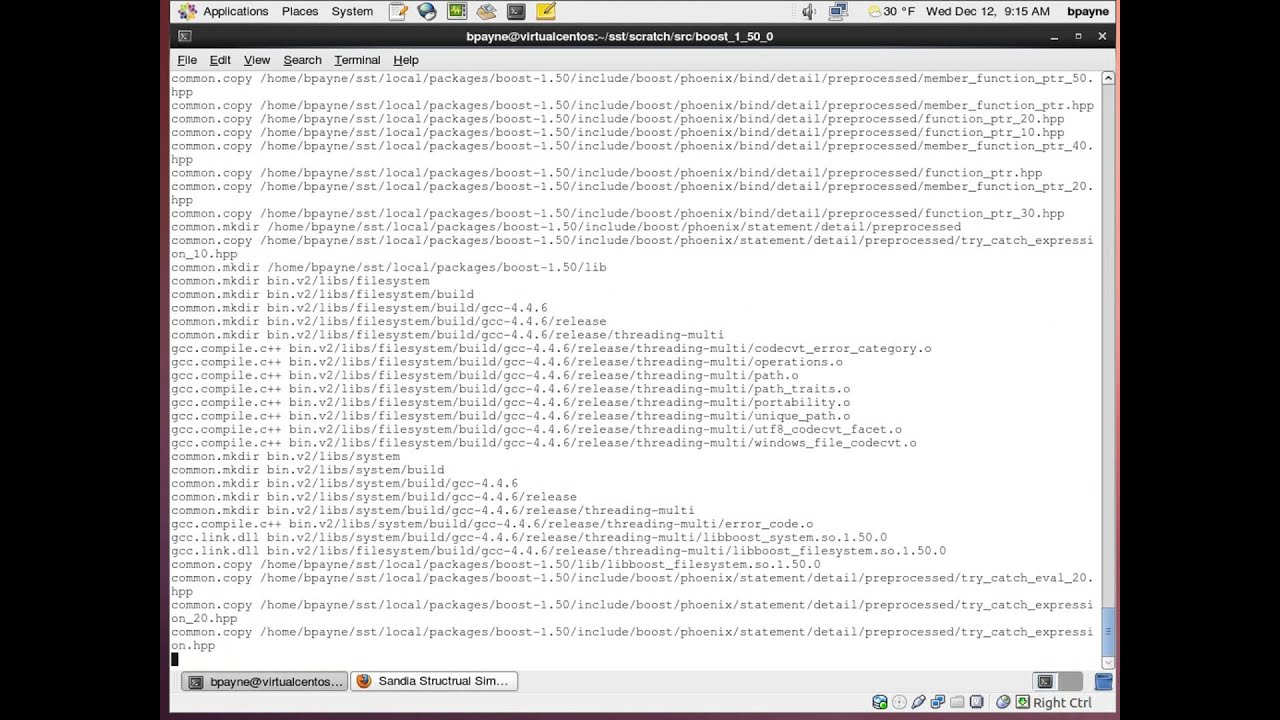 Sandia s structural simulation toolkit sst 2 2 1 install on centos6 3