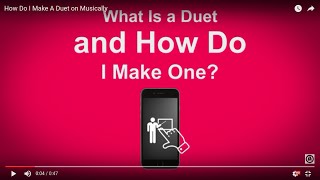 What is a duet and how do i make one? duet: you don’t have to be in
the same place as your friend create musical together; can use
musical...