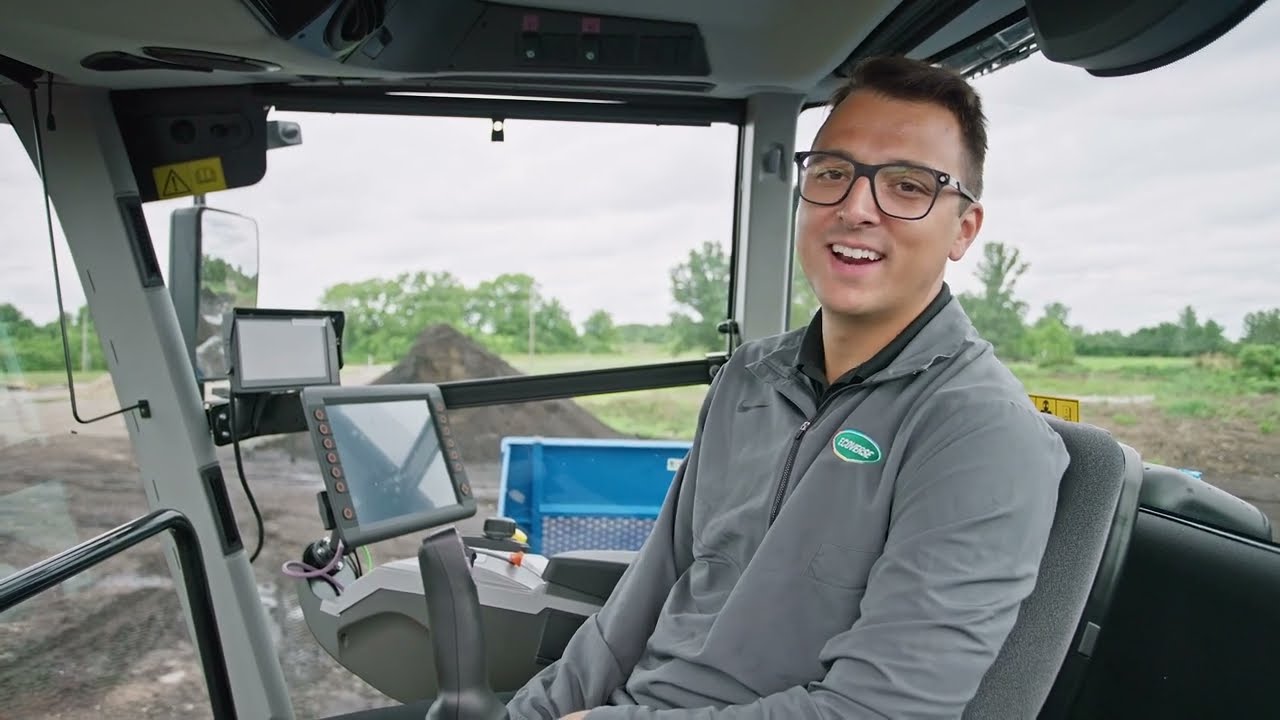 Backhus A58 Windrow Turner Walk Around