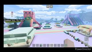 aesthetic minecraft waterpark/resort ... I TRIED😭💜 #pastelminecraft #girlsminecraft #aesthetic screenshot 5