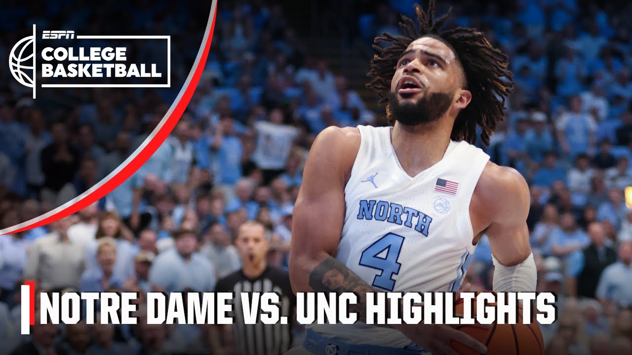 Notre Dame Fighting Irish vs. North Carolina Tar Heels | Full Game Highlights