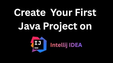 How to create Java project using IntelliJ IDEA.
