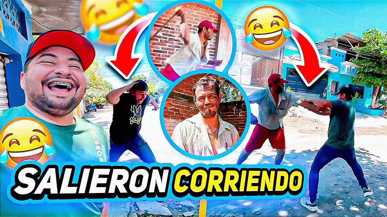 IBAMOS POR UNA PERSONA Y NOS CORRRETEO CON UN P4LO// pepino fue el mejor