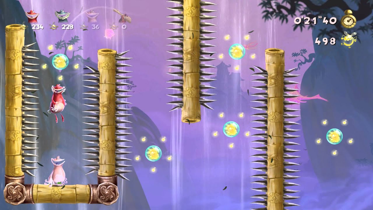 Rayman Legends 2015 08 22   60 sec dojo daily challenge coop PC