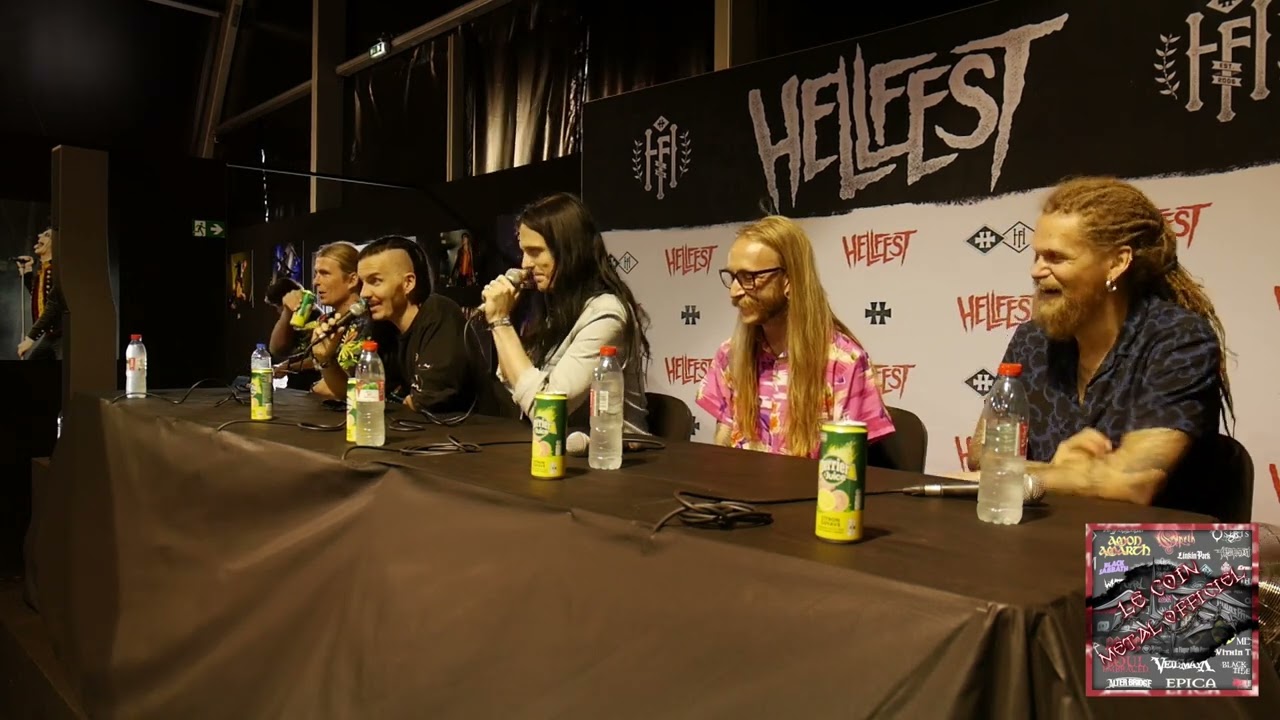 Avatar Conférence de Presse au Hellfest 2022