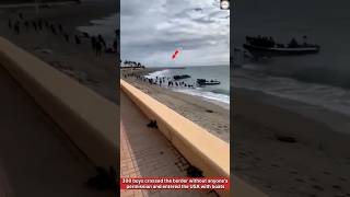 Mexico To Usa Border Crossing 🇺🇲 | Usa Donkey #shorts (part 456)