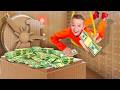 CARDBOARD BANK Challenge!!