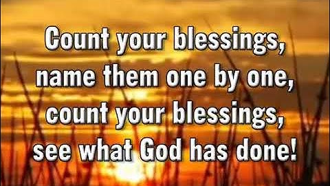 Count Your Blessings Ingrid DuMosch  The London Fox Singers  MVL  roncobb1 480p