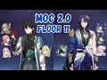 Free character only  guard set makes this possible  moc 20 floor 11  honkai star rail