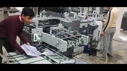 Automatic paper folding Machine