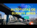 BUENOS AIRES AUTOPISTA PERITO MORENO Y 25 DE MAYO RECORRIENDOLA HASTA SAN TELMO #ARGENTINA #2021