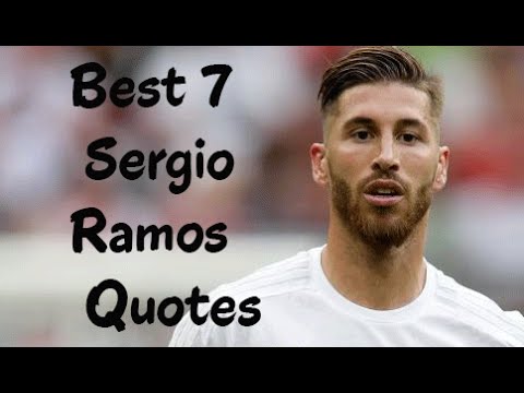 Emotional Sergio Ramos Quotes / Sergio Ramos Lifts Fifyh La Liga Best