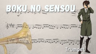 [My War] Boku no Sensou  –  Shigenki no Kyojin Season 4 Opening (Trumpet)