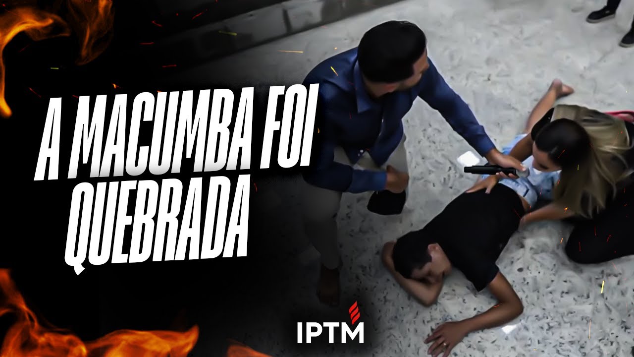 A MACUMBA FOI QUEBRADA E ELA NÃO VAI SE MATAR - Pr Leonardo Sale