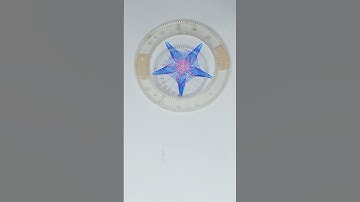 "The Art of Spirograph: Crafting Perfect Circles & Patterns"#asmr #spirograph #art #shortsvideo