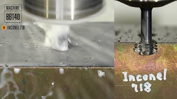 You can drill, thread, and chamfer Inconel with just this one tool! #cnc #machine #engineering